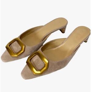 Ann Taylor Suede Mule *NWT*